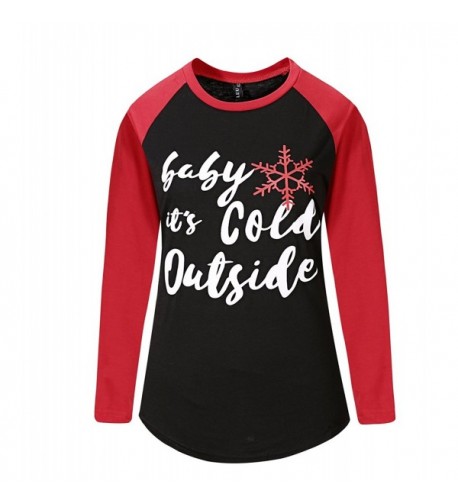 xinglan Casual Christmas Baseball Red XXXL