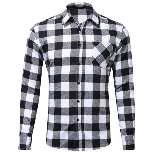 WULFUL Sleeve Regular Button Flannel