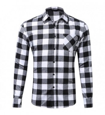WULFUL Sleeve Regular Button Flannel