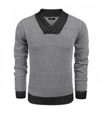Jinidu Casual Ribbed Pullover Sweaters