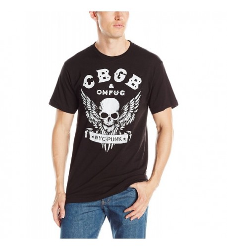 CBGB Mens T Shirt Black Medium