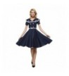 Maggie Tang Rockabilly Vintage Navyblue