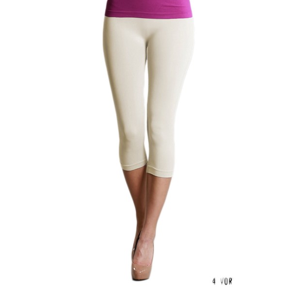 Womens Seamless Capri Leggings Nikibiki