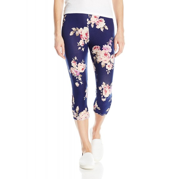 Cutout Capri Legging - Spring Navy Combo a - CI12O5F1IBW