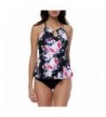 Lover Beauty Tankini Swimsuit Keyhole Swimwear