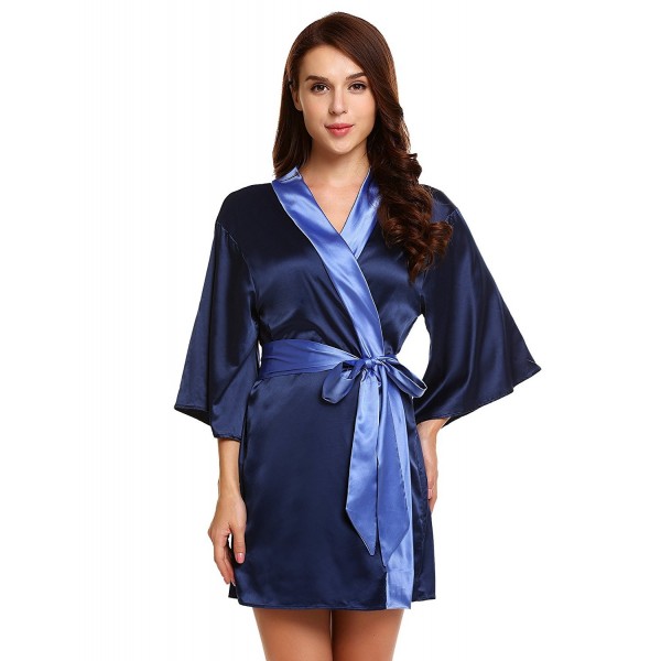 Women Sleeve Patchwork Sleepwear Front