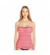 Cole California Stripes Bandeau Tankini