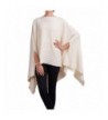 DELUXSEY Pullover Poncho Pullovers Sweaters