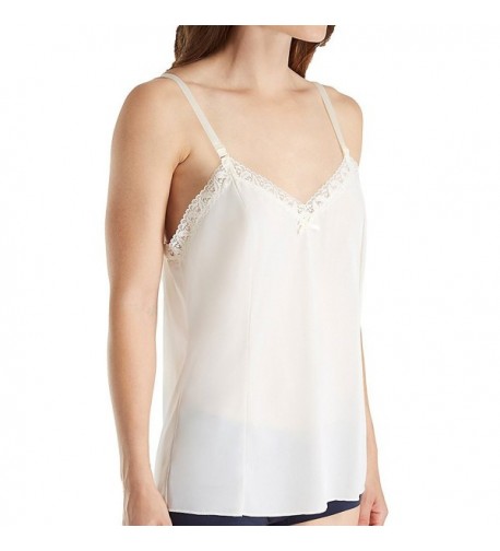 Shadowline Adjustable Strap Camisole Ivory