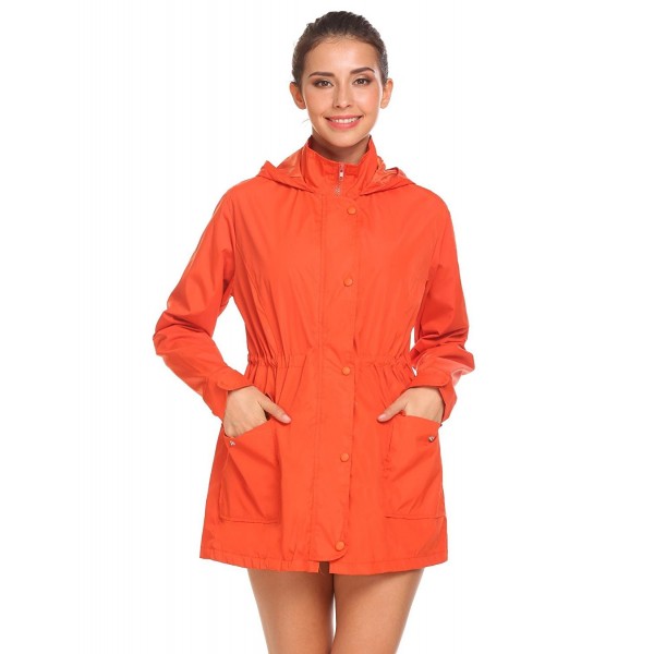 Beyove Waterproof Lightweight Windbreaker Raincoat