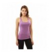 PattyBoutik Racerback Workout Heather Fuchsia