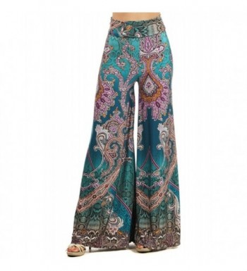 Zoozie Womens Palazzo Reptile Paisley