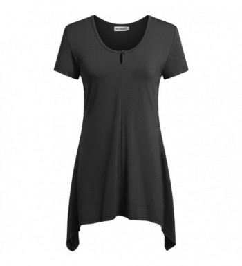 Wisdemin Women Sleeve Uneven Dressy