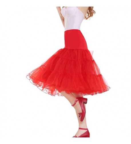 Vianla Vintage Rockabilly Petticoat Underskirt