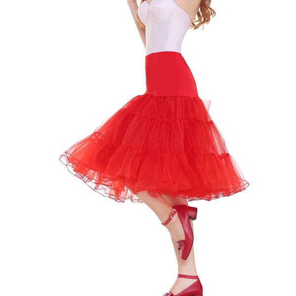 Vianla Vintage Rockabilly Petticoat Underskirt