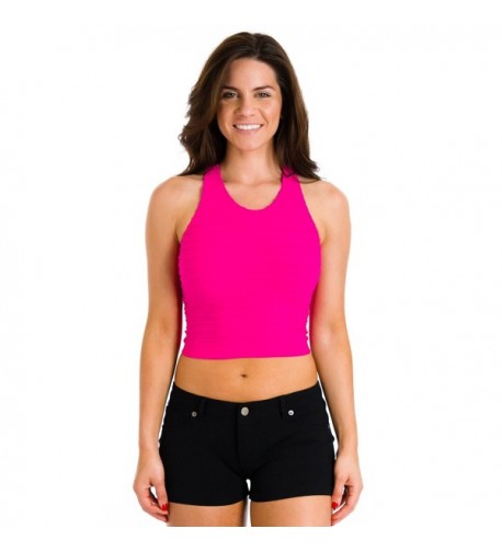 Sugarlips Seamless Cropped Fuschia One Size