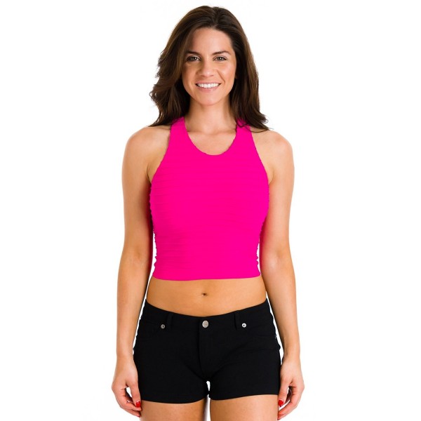 Sugarlips Seamless Cropped Fuschia One Size