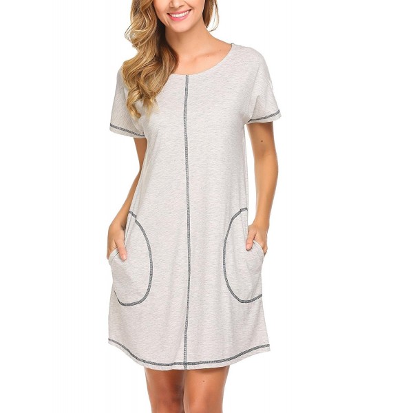 Goldenfox Womens Nightgown Nightwear Sleepwear