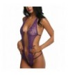 Nightwear Lingerie Babydoll Crotch Purple