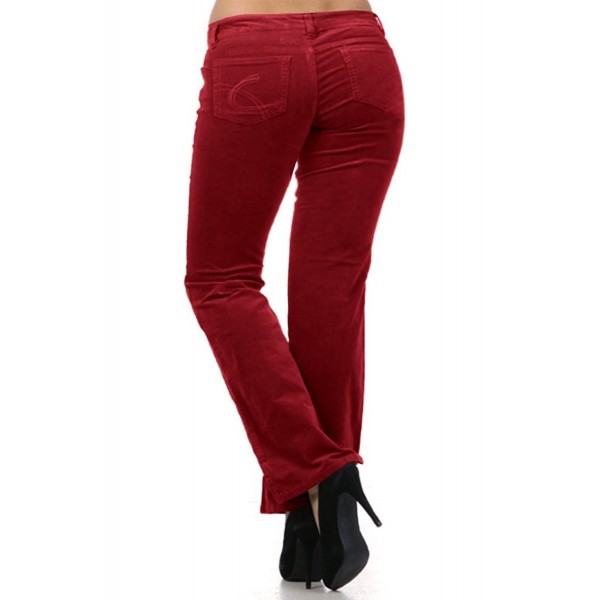 low rise corduroy pants