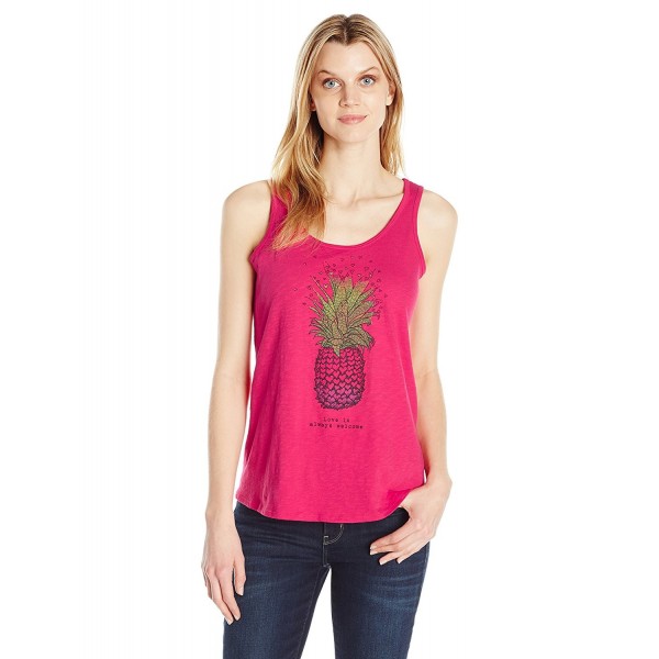 Life Womens Welcome Pineapple Breezy