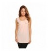 Elover Chiffon Sleeveless Blouse Button