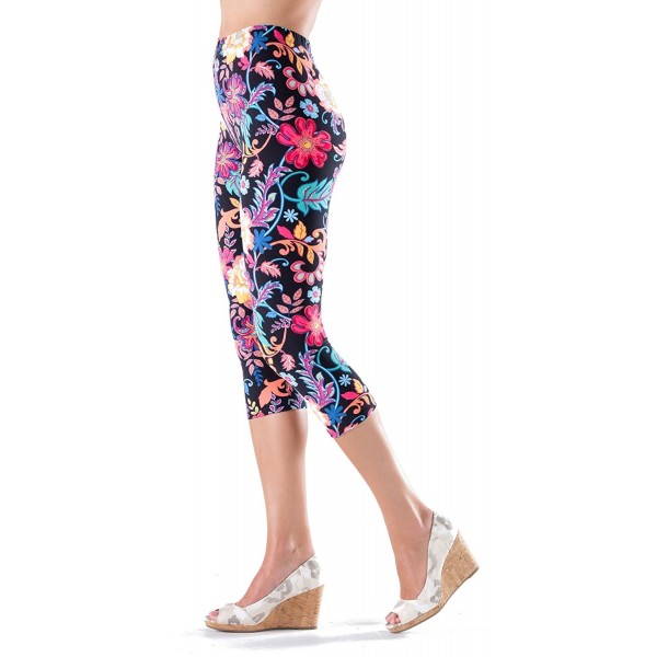 Extra Leggings Designs Folk Flower