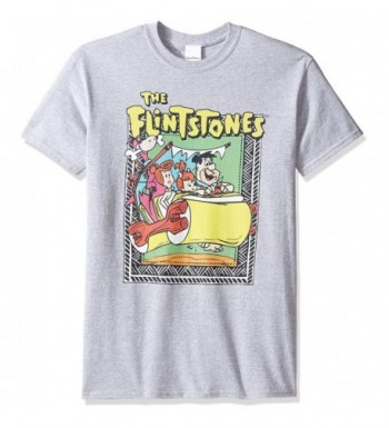 Flintstones Tribal Border Flintmobile T Shirt