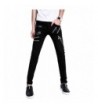 DSDZ Patch Leather Skinny Biker