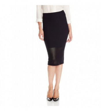 BCBGeneration Womens Panel Skirt black