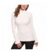 Zeagoo Turtleneck Sleeve Ruffles Sweater