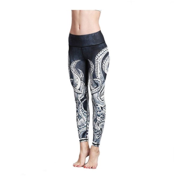 Befullo Womens Legging Workout Octopus