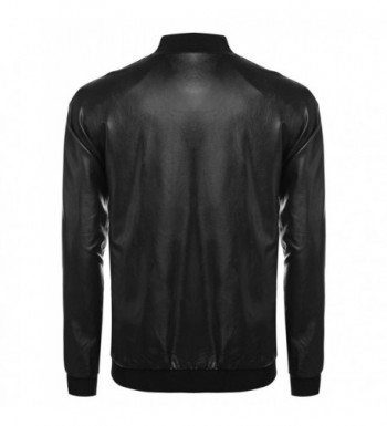 Cheap Real Men's Faux Leather Coats Clearance Sale