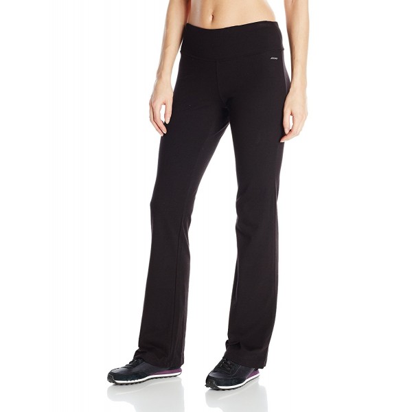 Jockey Womens Slim Bootleg Black