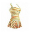 MiYang Womens Striped Bathing Swimwear