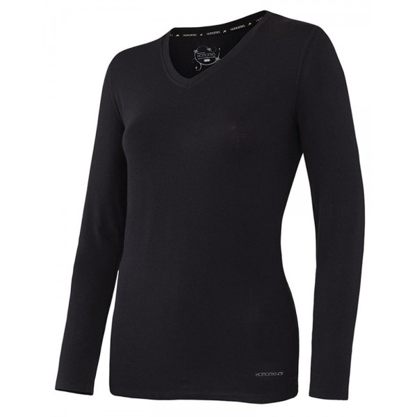 Terramar Sports Womens Kashmir V Neck