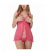 Fairishe Womens Cupless Babydoll Lingerie