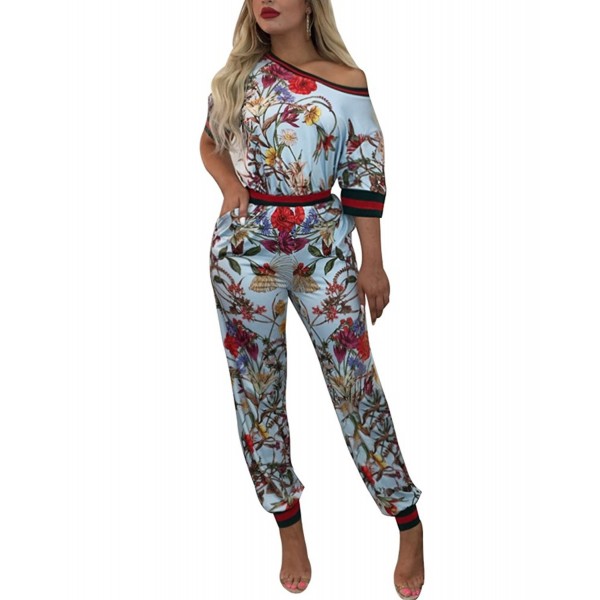 Mojessy Printed Outfits Jumpsuits Clubwear