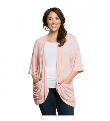 Kiyonna Womens Malibu Cardigan Sweet