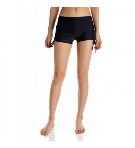 LUXJA Shorts Adjustable Waistband Bottoms