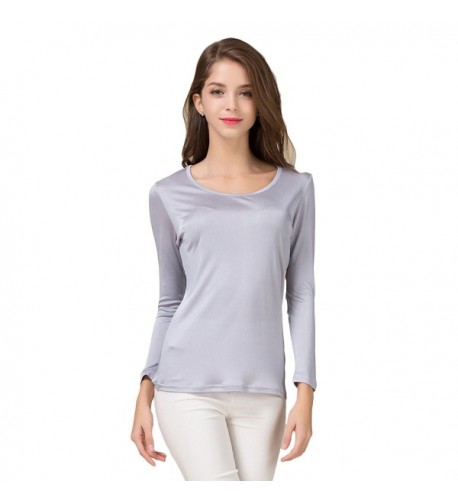 Fabric Silk Sleeve T shirt Chemises