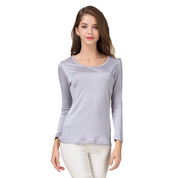 Fabric Silk Sleeve T shirt Chemises