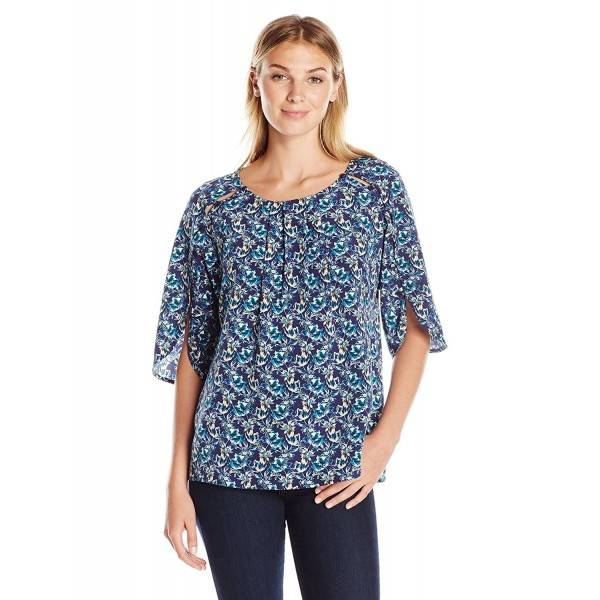 Lark Ro Womens Printed Billowy