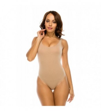 Classic Stretch Bodysuit Leotard Playsuit