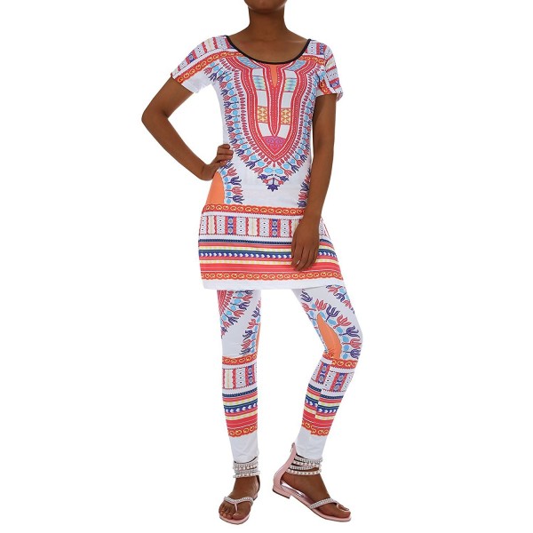 Inorin Outfits African Geometric Leggings