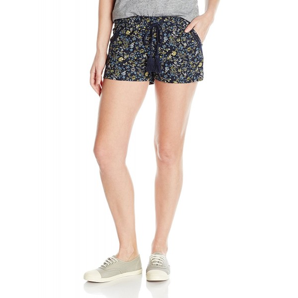 Jolt Womens Floral Linen Short