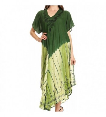 Sakkas Viveka Embroidered Caftan Dress