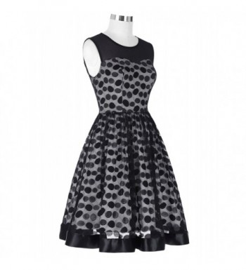 Grace Karin Women's Cocktail Polka Dots Dress Vintage Swing Dress CL464 ...