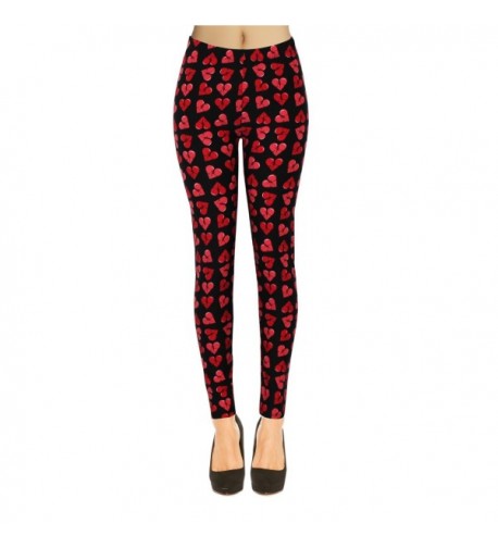 Just One Womens Leggings hearts