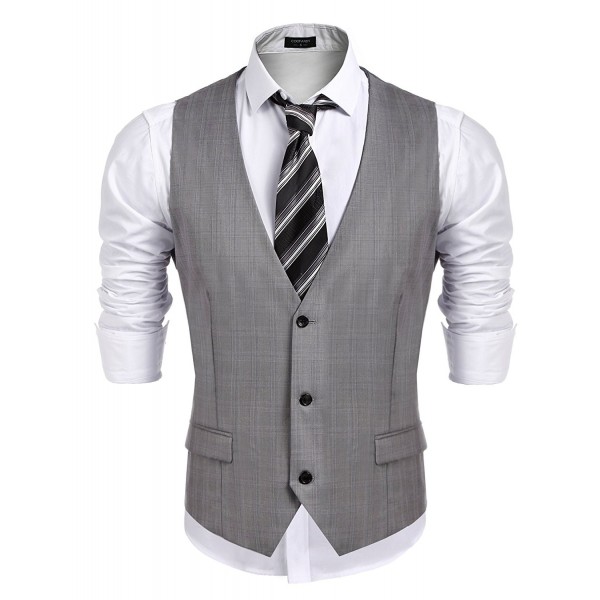 Detailorpin Business Skinny Wedding Waistcoat